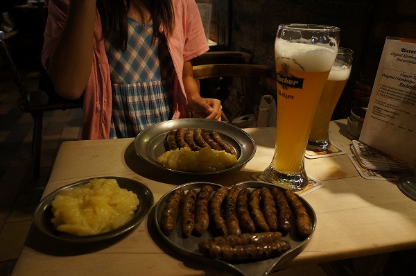 ニュルンベルクのソーセージと屋台 世界一周旅日記